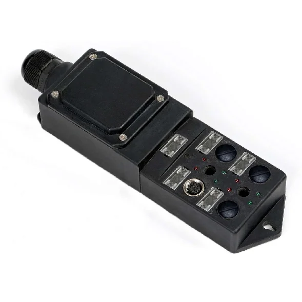 Junction Box Female 4-Pin A-Coded Junction Box — JB04-12P4B-TB | Katlax